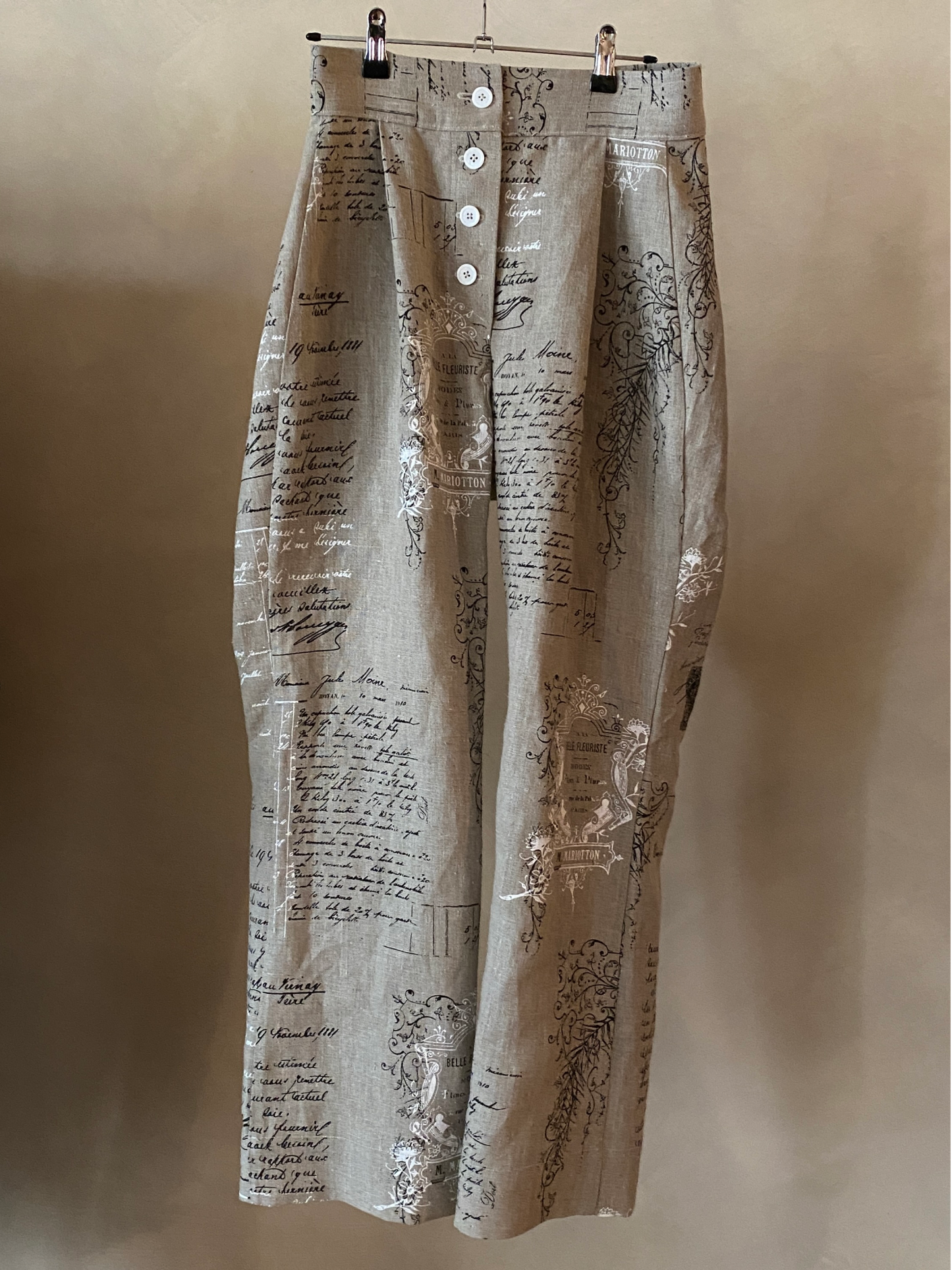 Virginia linen trousers