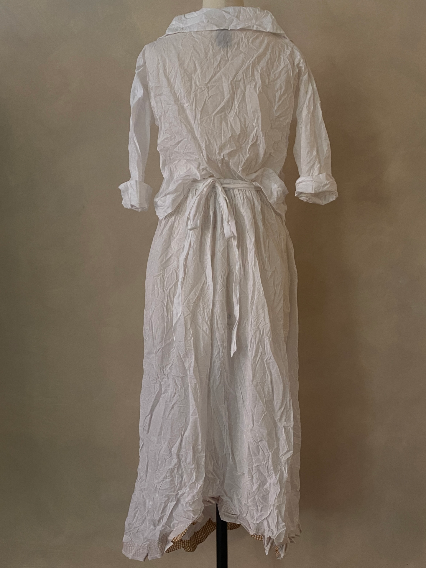 Falda ajustable de popelín