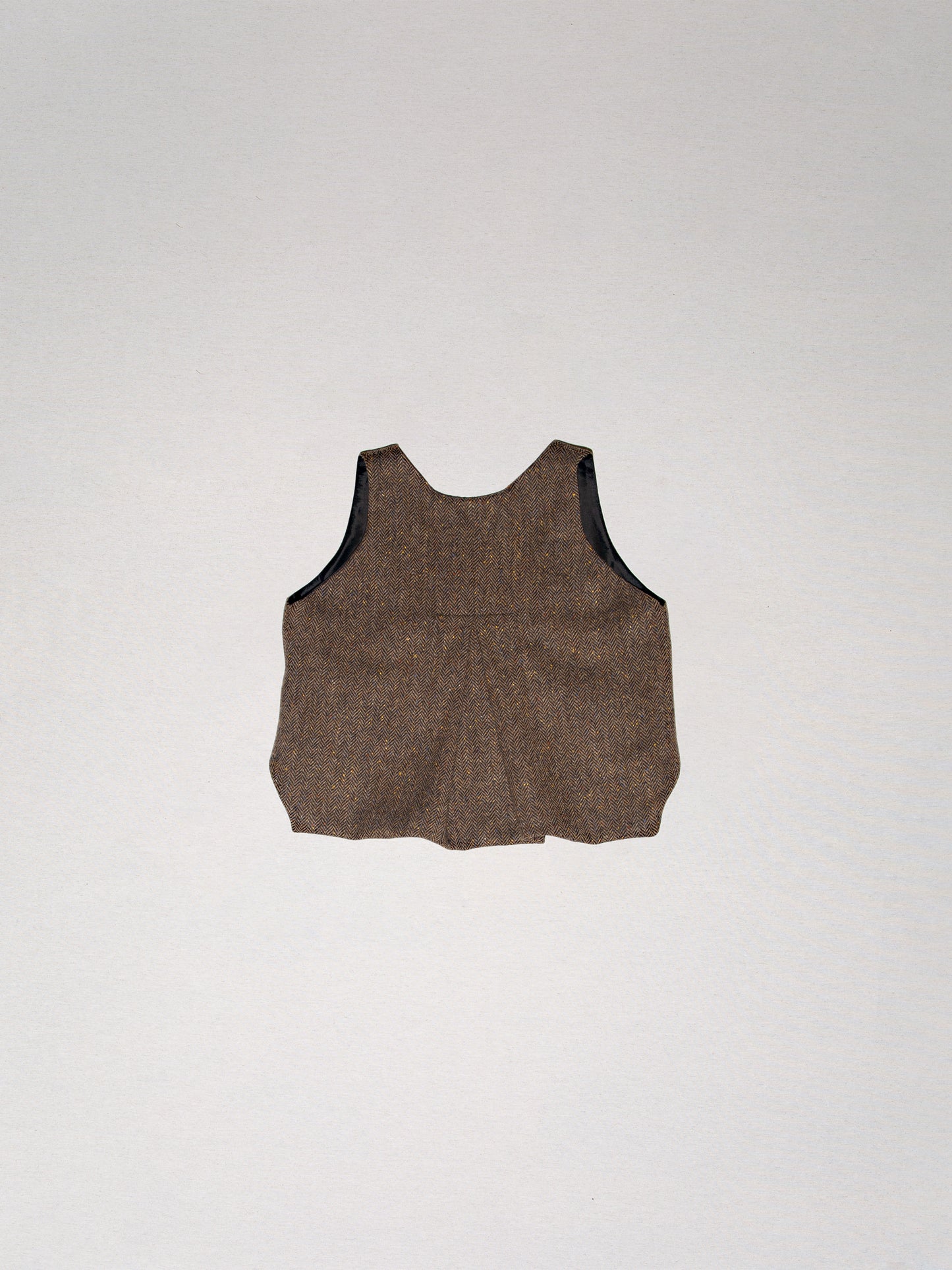 Scottish tweed vest