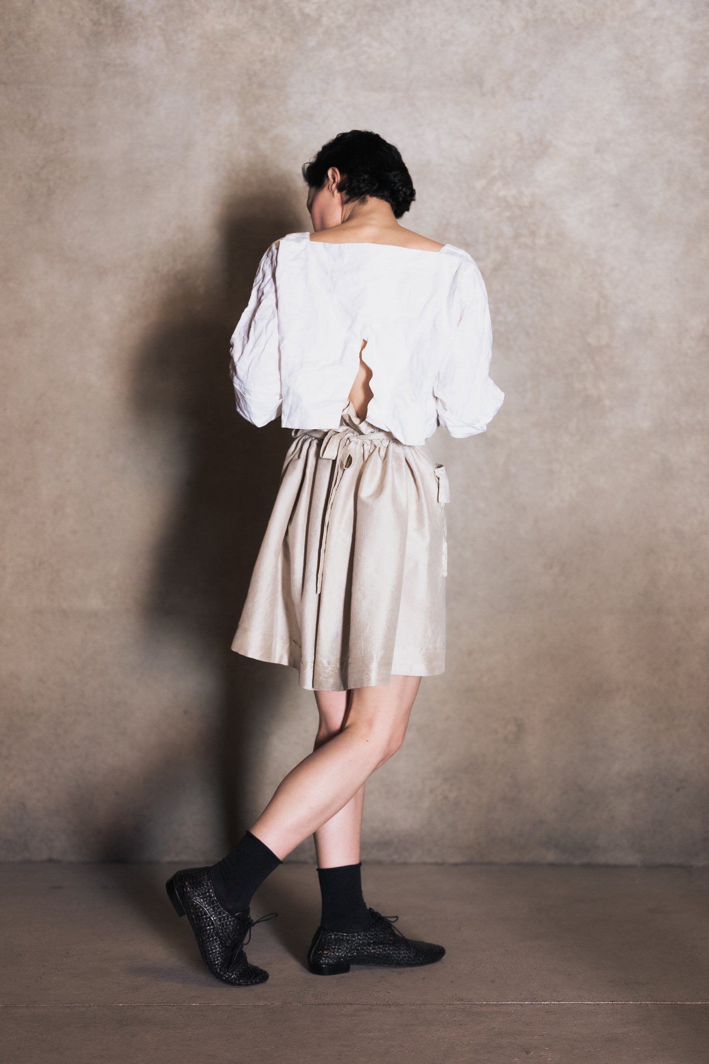 Silk shorts