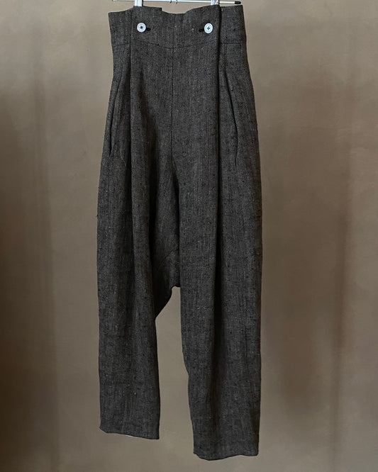 Pantalón japonés de lino