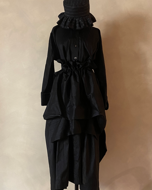 Vestido Menina de seda dupioni