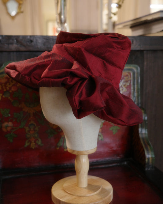 Sombrero seda dupioni