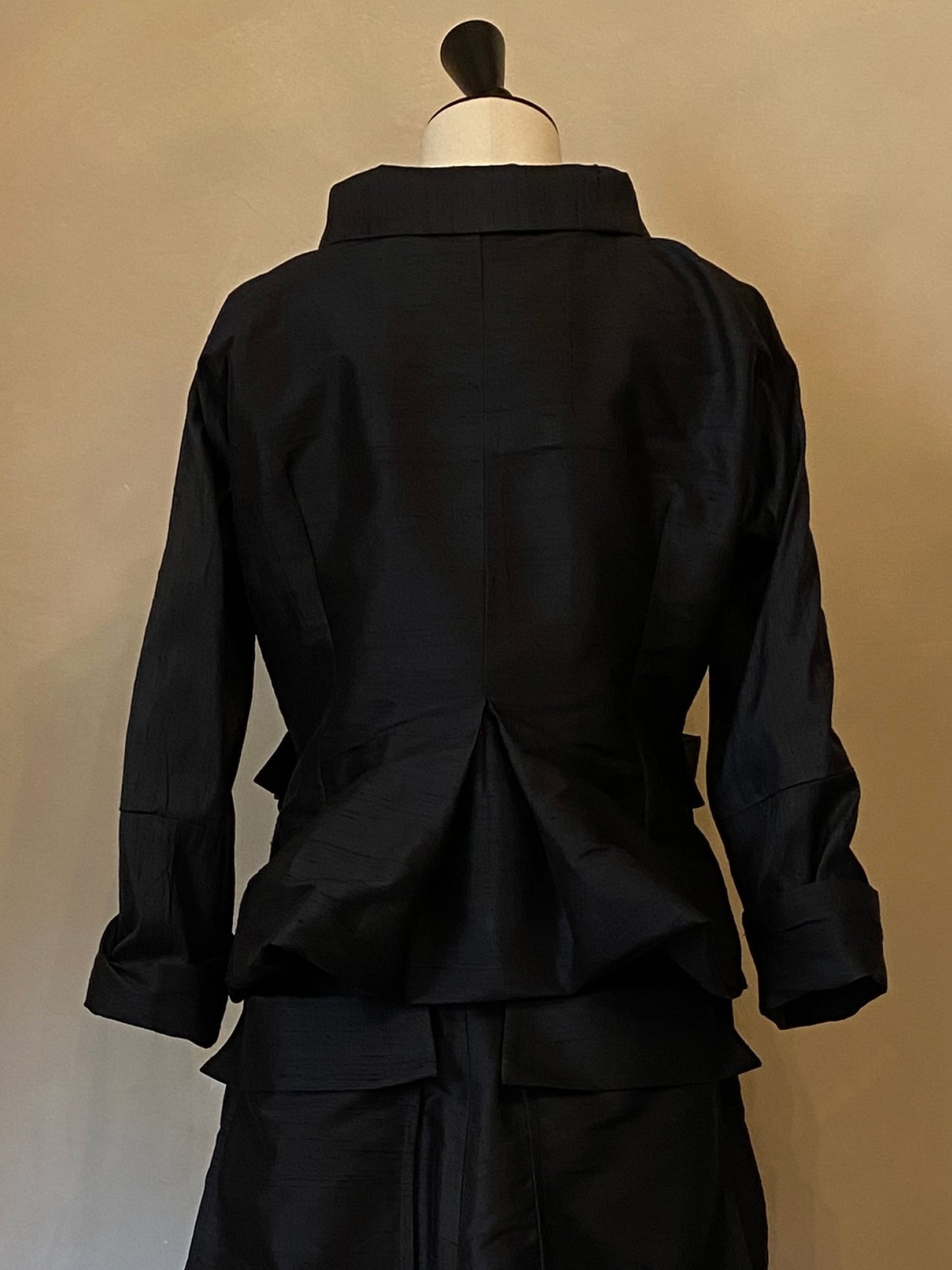 Chaqueta de seda duponi