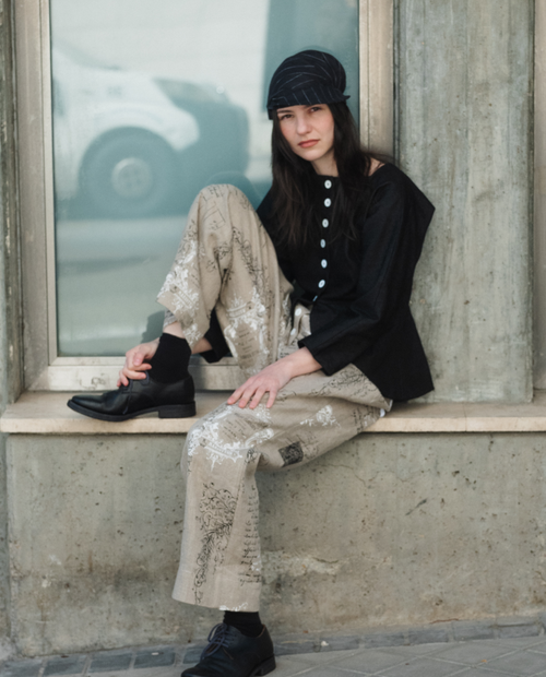 Pantalón Virginia de lino